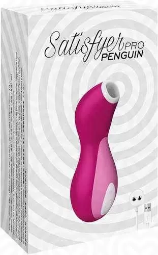 Вакуум-волновой стимулятор клитора SATISFYER PRO PENGUIN бесконтактный