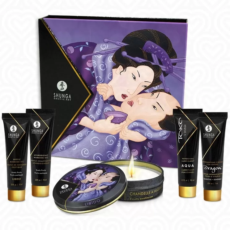 Набор подарочный Shunga GEISHA s SECRET Экзотические фрукты 5 предметов