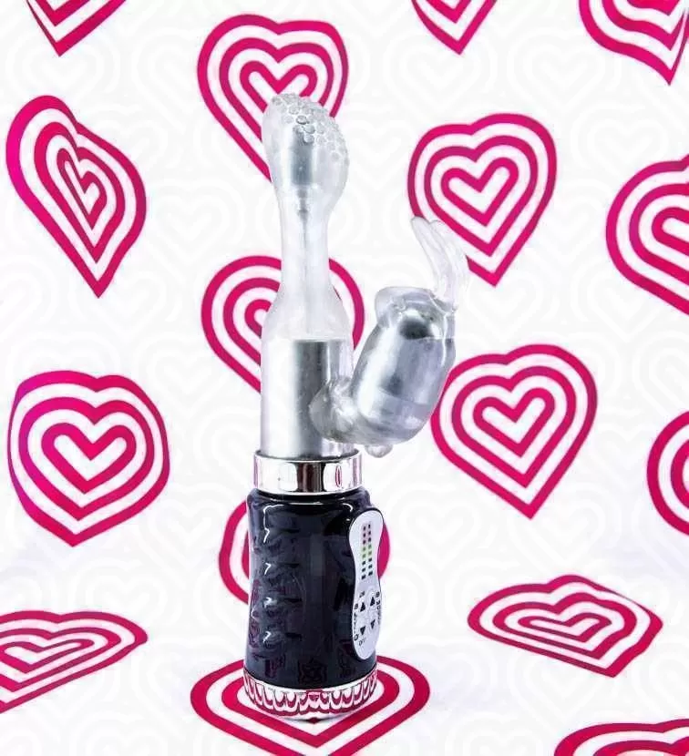 Ротатор G-spot с клит стиму гель прозрачный