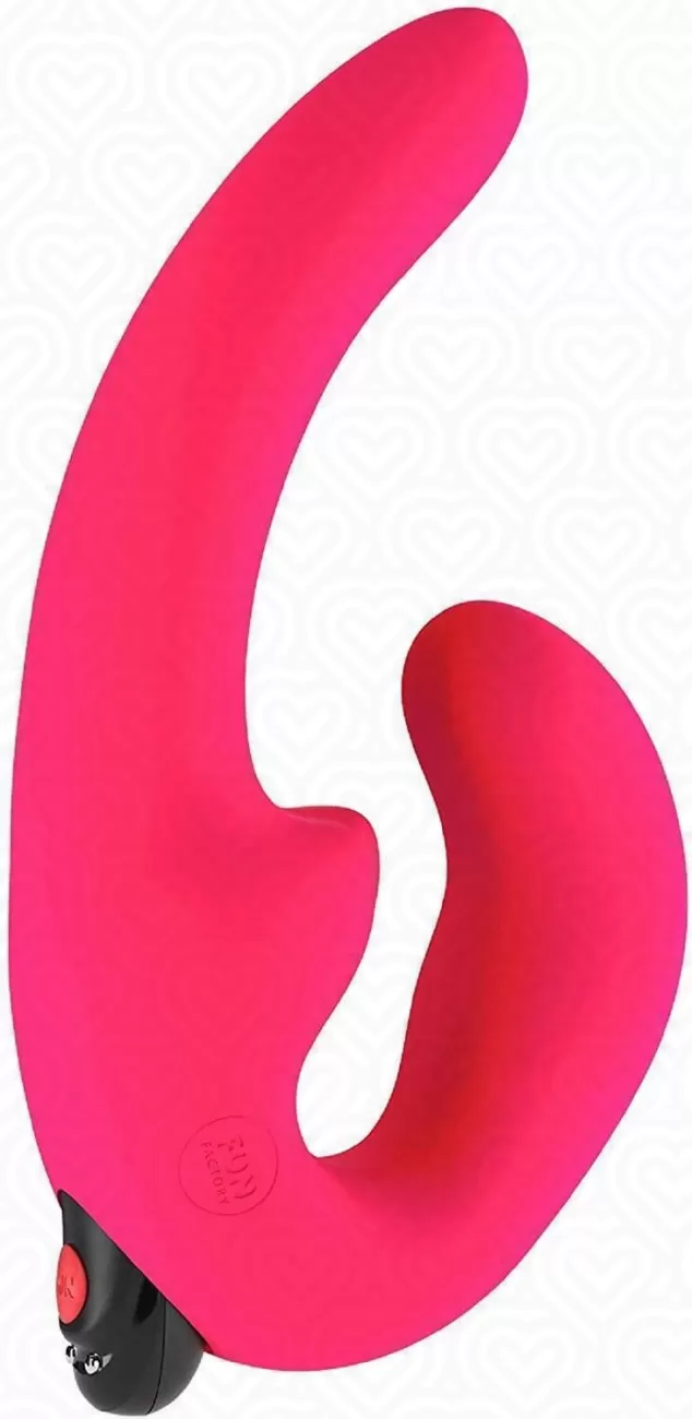 Страпон Fun Factory New Wave цвет розовый для двух девушек сразу Страпон Fun Factory New Wave цвет розовый для двух девушек сразу